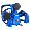 VEVOR Air Compressor Pump Head, 5HP 14.9CFM, 3-Cylinder Oil Lubricated Air Compressor Pump Head, Dual Stage Cast Iron Replacement Head with Max 175PSI Pressure for Woodworking Auto Repair
