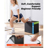 VEVOR 3-in-1 High-Density Foam Plyo Box 16/20/24-Inch Plyometric Jump Boxes, for Home Gym, Non-Slip Step-Up Training Exercise Platform with Impact Cushioning, PVC Mesh, Rounded Edges, Stable Support