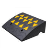 VEVOR Rubber Curb Ramp 6" Rise Height Sidewalk Curb Ramp, 14.6" Width 19.3" Length Driveway Ramp for Curb, 15T Heavy Duty Rubber Ramp for Forklifts, Trucks, Buses, Cars, Wheelchairs, Bikes