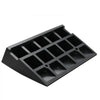 VEVOR Rubber Curb Ramp 4.25" Rise Height Sidewalk Curb Ramp, 11.8" Width 19.7" Length Driveway Ramp for Curb, 15T Heavy Duty Rubber Ramp for Forklifts, Trucks, Buses, Cars, Wheelchairs, Bikes