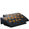 VEVOR Rubber Curb Ramp 2 Pack, 6" Rise Height Heavy-Duty 33069 lbs/15 T Capacity Threshold Ramps, Driveway Ramps with Stable Grid Structure for Cars, Wheelchairs, Bikes, Motorcycles