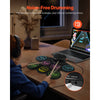 VEVOR Electric Drum Set, 7 Pads, Roll-up Drum Practice Pad, Electronic Drumset with Headphone