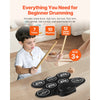 VEVOR Electric Drum Set, 7 Pads, Roll-up Drum Practice Pad, Electronic Drumset with Headphone