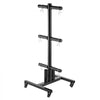 VEVOR Weight Plate Rack, Vertical Weight Plate Tree for 2-Inch Weight Plates, Standard Weight Plate Tree with Wheels, 1000 lbs Load Capacity Weight Storage Holder, Home Gym Barbell Rack Storage Stand
