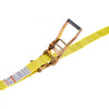 VEVOR Ratchet Straps, 2 in x 15 ft, Heavy Duty Tie Down Straps with Double J Hook, 5000 lbs Break Strength, Carry Bag, Tie Down Ratcheting for Moving, Trailers, Motorcycles, Kayaks, Car Roof, 6 Pack