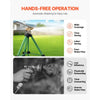 VEVOR Impact Sprinkler on Tripod Base, 2 Packs, Heavy Duty Tripod Sprinklers with Brass Head & 3/4"NH Connector, 360 Degree Large Area Irrigation Sprinkler, Adjustable Heights Sprinkler for Yard