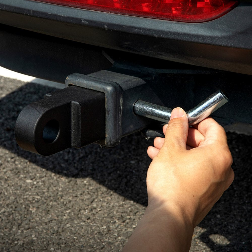 VEVOR Shackle Hitch Receiver, Fits 2" Receivers, 52900 lbs Breaking Strength, Heavy Duty Towing Accessories with Trailer Hitch Lock Pin for Trucks, Jeeps, Off-Road Vehicle Recovery, Aluminum Alloy