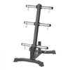 VEVOR Weight Plate Rack, L Frame Weight Plate Tree for 2-Inch Weight Plates, Standard Weight Plate Tree, 1000 lbs Load Capacity Weight Storage Holder, Home Gym Barbell Rack Storage Stand, Black