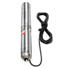 VEVOR Deep Well Submersible Pump, 1.5 HP Output Power, 115V, 31.7 GPM Flow 276 ft Head, with 32.81 ft Cord, Stainless Steel Water Pump, for Industrial, Irrigation, and Home Use, IP68 Waterproof Grade