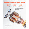 VEVOR Deep Well Submersible Pump, 1 HP Output Power, 230V, 31.7 GPM Flow 207 ft Head, with 32.81 ft Cord External Control Box, Stainless Steel Water Pump, for Industrial Irrigation and Home Use, IP68