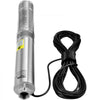 VEVOR Deep Well Submersible Pump, 0.5HP 230V/60Hz, 28gpm 167ft Head, with 33ft Electric Cord, 4\" Stainless Steel Water Pumps for Industrial, Irrigation and Home Use, IP68 Waterproof Grade