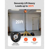 VEVOR Hand Chain Hoist, 1 Ton 2200 lbs Capacity, Manual Chain Block with Upgrade G80 Galvanized Chain, 20 ft Lifting Height, Heavy Duty Pulley Hoist for Garage Warehouse Automotive Machinery, Orange