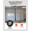 VEVOR Hand Chain Hoist, 2 Ton 4400 lbs Capacity, Manual Chain Block with Upgrade G80 Galvanized Chain, 10 ft Lifting Height, Heavy Duty Pulley Hoist for Garage Warehouse Automotive Machinery, Orange