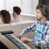 VEVOR 88 Keys Roll Up Keyboard Piano, 128 Rhythms, 128 Tones Portable Electric Digital Hand Roll Piano with Rechargeable Battery 2W Speaker LED Display 5 Ports MIDI Function, for Kids Beginners Adults