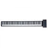 VEVOR 88 Keys Roll Up Keyboard Piano, 128 Rhythms, 128 Tones Portable Electric Digital Hand Roll Piano with Rechargeable Battery 2W Speaker LED Display 5 Ports MIDI Function, for Kids Beginners Adults