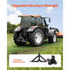 VEVOR 3 Point Hitch Receiver with 2 in Receiver, 3pt Quick Hitch Attachment, 3,000 lbs Capacity, Heavy Duty Tractor Tow Drawbar Adapter, Compatible with Kubota, Mahindra, John Deere, Massey Ferguson