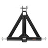 VEVOR 3 Point Trailer Hitch with 2" Receiver, 3 Pt Quick Hitch Attachment, Tractor Tow Drawbar Adapter, Compatible with Category 1, Kubota, Mahindra, Ford, Yanmar, John Deere, Massey Ferguson, Tractor
