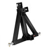 VEVOR 3 Point Trailer Hitch with 2" Receiver, 3 Pt Quick Hitch Attachment, Tractor Tow Drawbar Adapter, Compatible with Category 1, Kubota, Mahindra, Ford, Yanmar, John Deere, Massey Ferguson, Tractor