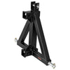 VEVOR 3 Point Trailer Hitch with 2" Receiver, 3 Pt Quick Hitch Attachment, Tractor Tow Drawbar Adapter, Compatible with Category 1, Kubota, Mahindra, Ford, Yanmar, John Deere, Massey Ferguson, Tractor