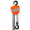 VEVOR 1/2 Ton/1100 LBS Hand Chain Hoist 10 FT Come Along, 1100 lbs Capacity G80 Galvanized Carbon Steel with Double-Pawl Brake, Auto Chain Leading & 360° Rotation Hook, for Garage Factory Dock