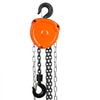 VEVOR 1/2 Ton/1100 LBS Hand Chain Hoist 10 FT Come Along, 1100 lbs Capacity G80 Galvanized Carbon Steel with Double-Pawl Brake, Auto Chain Leading & 360° Rotation Hook, for Garage Factory Dock