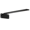 VEVOR Shelf Bracket, 12”L x 4”W x 1.6”H 6 Pcs, Heavy Duty Floating Shelf Brackets, Brackets for Shelves, 5mm Thick Matte Black L Shelf Bracket,Steel Shelving Brackets with 160 lbs Load Capacity
