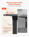 VEVOR sturdy frame and thick desktop detail - 220 lb capacity
