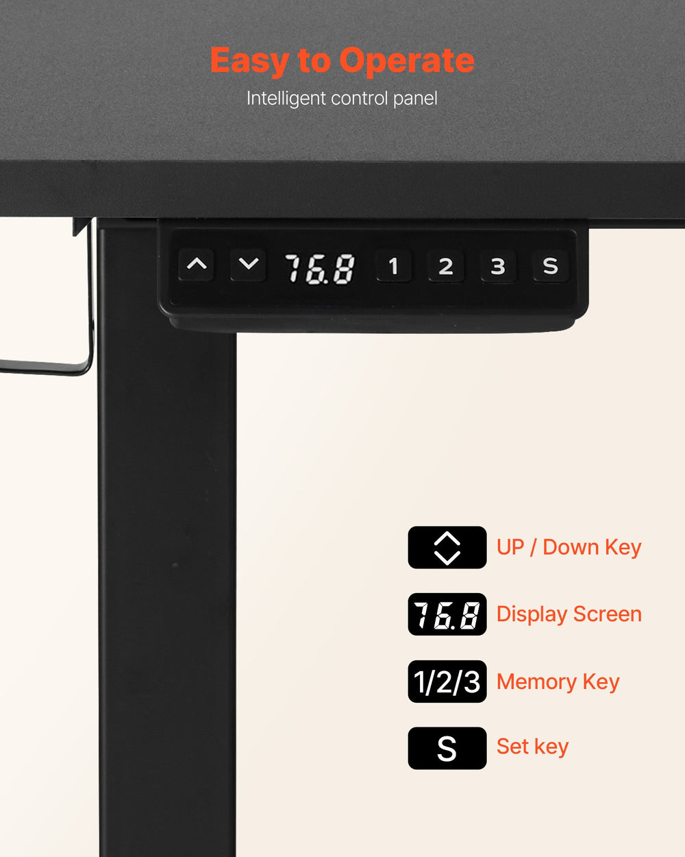 VEVOR L Shaped Desk with Built-in Power Strip and Storage Features