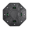 VEVOR Deck Blocks 8 PCS, 2200 lbs / 997.90 kg Load Capacity Deck Support Plastic Pedestal Paver, Raising 3.54 - 4.65 inch / 90 - 118 mm, Height Adjustable Shed Foundation Base for Wood Concrete Metal