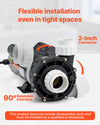 VEVOR SPA Pump, 3 HP, 2-Speed Hot Tub Pump with 2-Inch Intake (image 2)