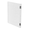VEVOR Saloon Doors, 32"W x 42" H Single Swinging Cafe Interior Doors, Square Design Premium Pine Wood, with Hinges & Hardware Kit, Easy to Install, for Hallway Kitchen Bar Pub Entrance, White