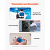 VEVOR Pool Filter Balls for Sand Filter, 1.5 lbs, Filter Balls Replace Pool Filter Sand, Reusable Blue Polyester Fiber Filter Media with Wash Bag, for Swimming Pool Aquarium Tank Above Ground Pool