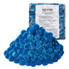 VEVOR Pool Filter Balls for Sand Filter, 3.1 lbs, Filter Balls Replace Pool Filter Sand, Reusable Blue Polyester Fiber Filter Media with Wash Bag, for Swimming Pool Aquarium Tank Above Ground Pool