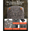 VEVOR Hunting Blind, 6-7 Person, 288 Degree 5 Side See-Through Ground Blinds with Carrying Bag, Portable Camouflage Tent, Durable Concealed Shelter with Silent Zipper Door and Window, for Turkey Deer