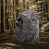 VEVOR Hunting Blind, Single Person Ground Blinds with Carrying Bag, Portable Camouflage Tent, Reinforced Durable Concealed Shelter with Silent Zipper Door and Window, for Turkey and Deer