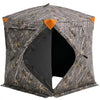 VEVOR Hunting Blind, 270° Ground Blind, 1-2 Person Pop Up Deer Blind for Hunting with Carrying Bag, Portable Resilient Hunting Tent, 3 Horizontal Windows for Turkey and Deer Hunting