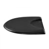 VEVOR Salon Mat for Hair Stylist, 3 x 4 FT Semi-circle Salon Chair Mat, 1-inch Thickened Anti Fatigue Barber Shop Floor Mat with Round Cut Out, Easy-to-Clean PVC Surface & Anti-Trip Beveled Edges