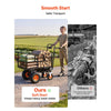 VEVOR Electric Utility Cart, 36V 432Wh Battery Powered Electric Wagon, 500W Power Wheelbarrow with Brake, 660 lbs Load Heavy Duty Steel Garden Cart for Farm and Yard All Purpose Modular Cargo Bed
