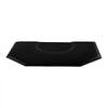 VEVOR Salon Mat for Hair Stylist, 4 x 5 FT Hexagon Salon Chair Mat Anti Fatigue, 1-inch Thickened Barber Shop Floor Mat with Round Cut Out, Easy-to-Clean PVC Surface & Anti-Trip Beveled Edges