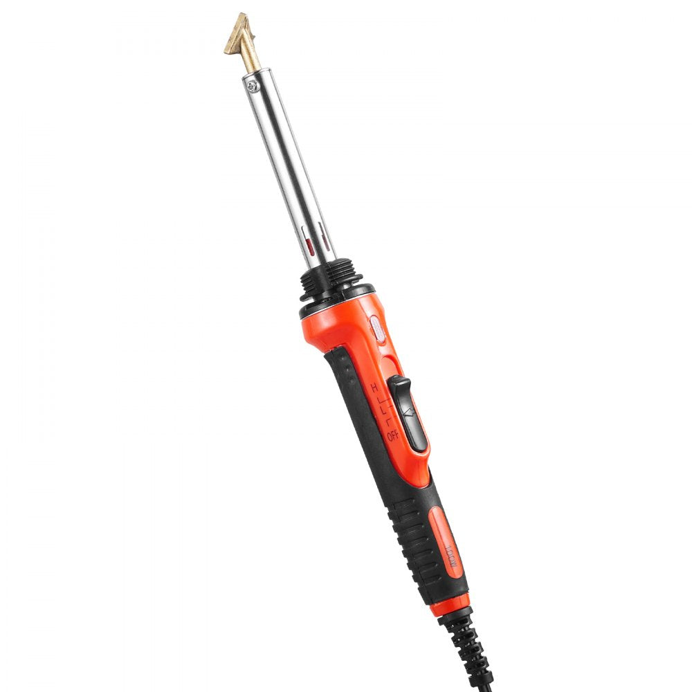 VEVOR Plastic Welder Kit, 60W/100W Dual-Power Plastic Welding Soldering Iron with 3 Welding Tips and 20 Welding Rods, Professional Plastic Repair Welding Tool for Car Bumper, Kayaks, Toys, Electronics