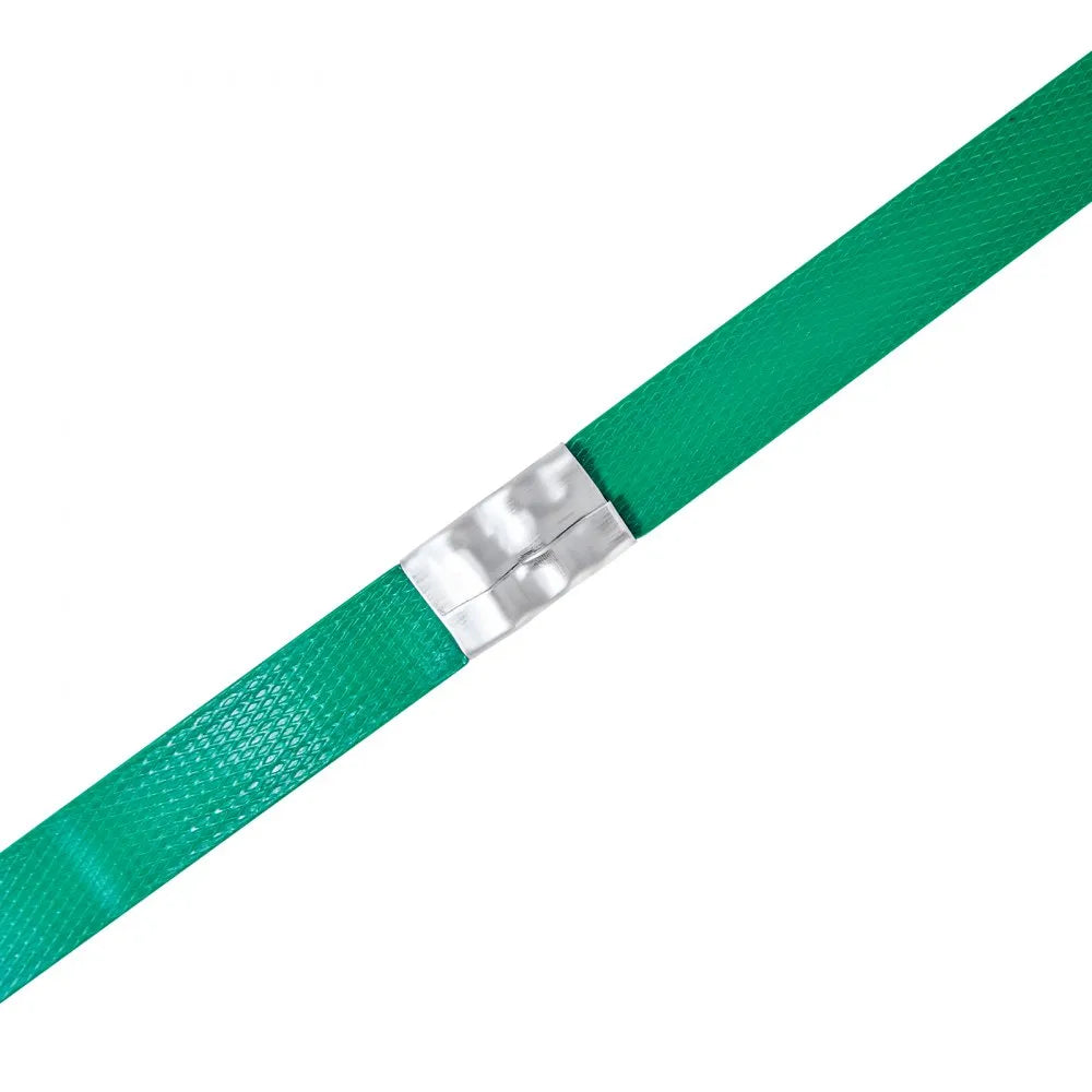 VEVOR Banding Strapping Kit, Heavy Duty Banding Sealer Tool with 1500 ft PET Band, 450 Metal Seals, 150 Corner Protectors & Gloves, Plastic Pallet Packaging Strapping Kit for Warehouse/Shipping/Moving