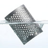VEVOR Screen Mesh for Plastic Shredder, High-Quality Steel Durable Mesh, 0.315 in/8 mm High-Precision Aperture Screen, Compatible with Model 180 Plastic Grinder, Suitable for Small Particle Recycling