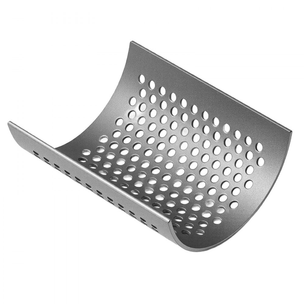 VEVOR Screen Mesh for Plastic Shredder, High-Quality Steel Durable Mesh, 0.315 in/8 mm High-Precision Aperture Screen, Compatible with Model 180 Plastic Grinder, Suitable for Small Particle Recycling