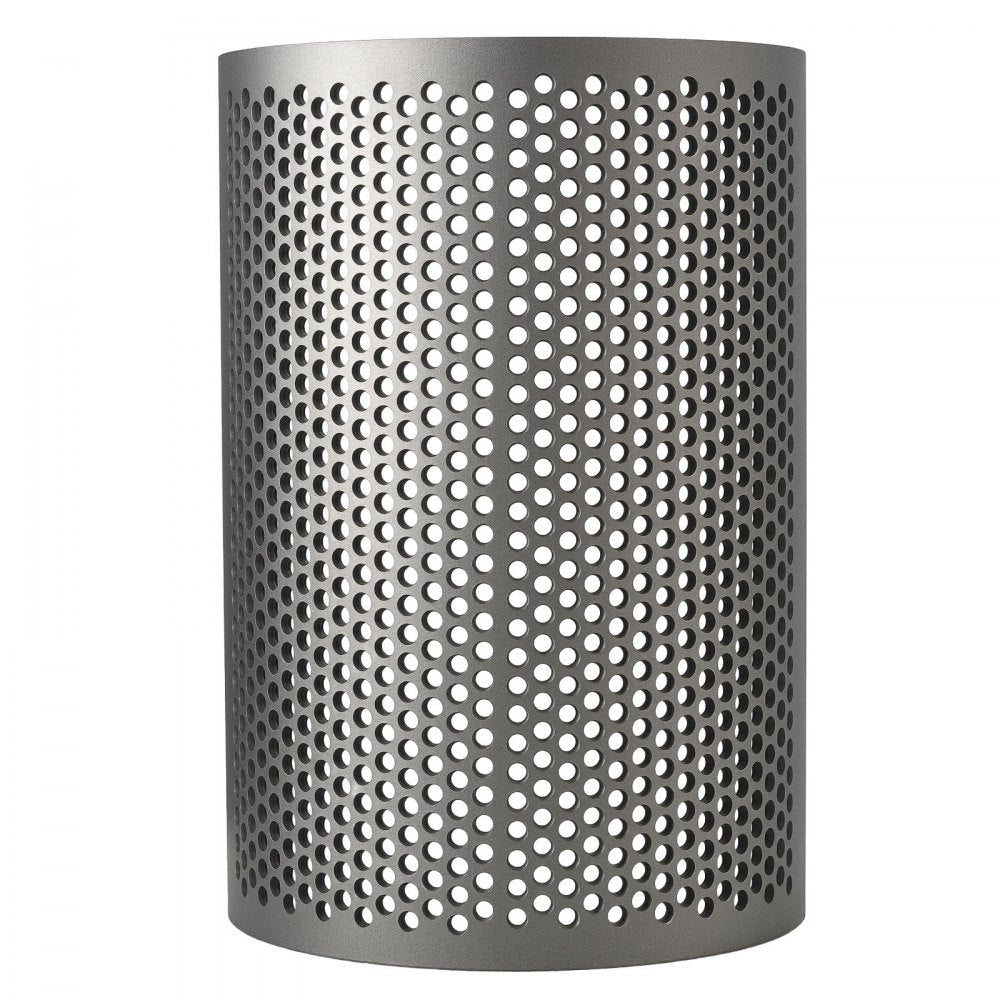 VEVOR Screen Mesh for Plastic Shredder, High-Quality Steel Durable Mesh, 0.315 in/8 mm High-Precision Aperture Screen, Compatible with Model 400 Plastic Grinder, Suitable for Small Particle Recycling