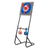 VEVOR Axe Throwing Game, Plastic Bristle Target with 8 Throwing Axes Set, Foldable Steel Frame, Easy to Store, Stable Placement for Indoor and Outdoor, Backyard, Yard and Carnival Games, Adults Kids