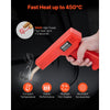 VEVOR Plastic Welder, 100W Plastic Welding Gun with 800PCS Hot Staples, Professional Hot Staple Welding Gun, Plastic Car Bumper Repair Kit with LED Light for Kayak, Toys, Plastic Crack Repair