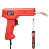 VEVOR Plastic Welder Kit Deluxe, 100W Plastic Welding Gun + 60 W/100W Soldering Iron, Professional Plastic Repair Welding Tool with 1000PCS Hot Staples & 60 Rods for Car Bumper Kayak Electronics Toys