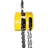 VEVOR Hand Chain Hoist, 2200 lbs /1 Ton Capacity Chain Block, 15ft/4.5m Lift Manual Hand Chain Block, Manual Hoist with Industrial-Grade Steel Construction for Lifting Good in Transport & Workshop, Ye