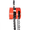 VEVOR Hand Chain Hoist, 4400 lbs /2 Ton Capacity Chain Block, 7ft/2m Lift Manual Hand Chain Block, Manual Hoist with Industrial-Grade Steel Construction for Lifting Good in Transport & Workshop, Red