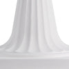 VEVOR Plastic Urn Planters, 9.8 x 16.5 Inch, 2 Pack White Classic Flower Pots Front Porch Planters, Indoor & Outdoor Vase for Wedding, Party, Event, Home, Stage, Garden, Balcony, Patio Decoration